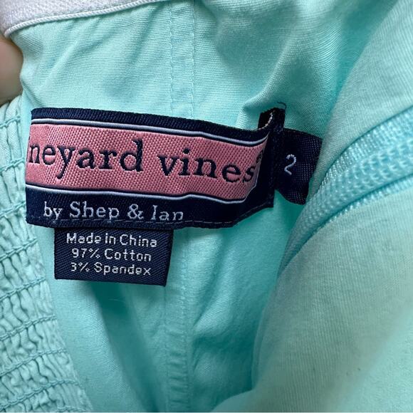 Vineyard Vines Seersucker Dress – Size 2 – Light Blue - Picture 2 of 9